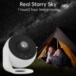 360° Rotating Galaxy Projector Night Light – Magical Star Effect