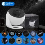 360° Rotating Galaxy Projector Night Light – Magical Star Effect