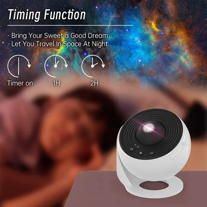 360° Rotating Galaxy Projector Night Light – Magical Star Effect 360° Rotating Galaxy Projector Night Light – Magical Star Effect