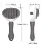 Pet Grooming Hair Remover Brush for Dogs