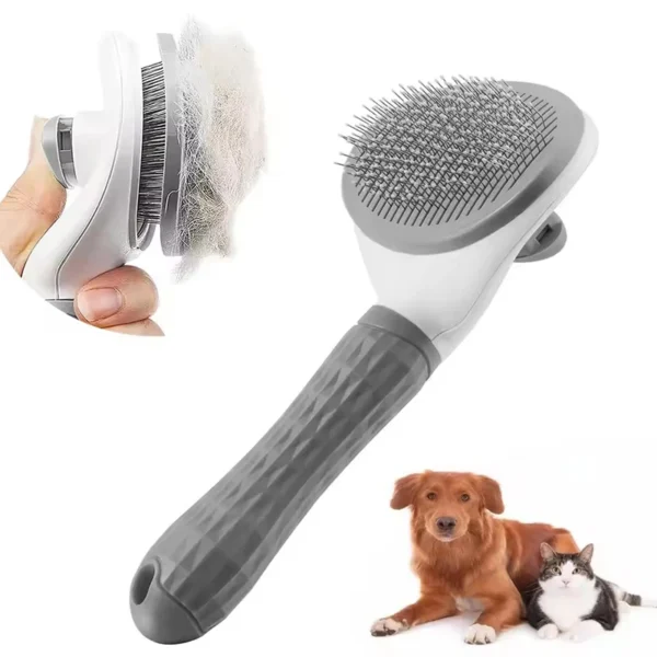 Pet Grooming Hair Remover Brush for Dogs