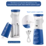 portable mesh nebulizer quiet steam inhaler for home and travel