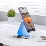Aluminum Phone Holder Stand 360° adjustable desk design