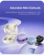 Baseus Bass BD1 Wireless Earbuds – Bluetooth 5.4, IP55 Waterproof, 38H Playtime