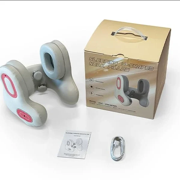 Cervical Massage Pillow with heat and Bluetooth for neck relief