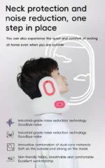 Cervical Massage Pillow with heat and Bluetooth for neck relief