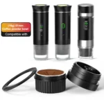 DENOKIN 51mm Stainless Steel Coffee Filter Basket for Espresso Machine