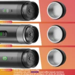 DENOKIN 51mm Stainless Steel Coffee Filter Basket for Espresso Machine