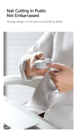 Electric Automatic Nail Clippers Pro with LED light