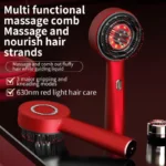 Electric Massage Comb with red light and 3 modes