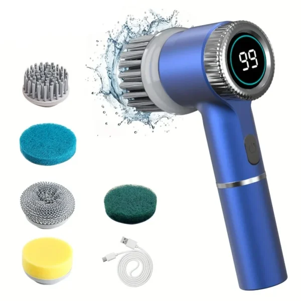 Electric Spin Scrubber for bathroom cleaning