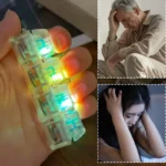 LED Keyboard Key Keychain light up clickable fidget toy