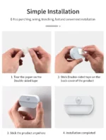 LED Night Light with Motion Sensor PIR cabinet lamp rectangular design