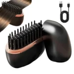Mini Hair Straightener wireless portable flat comb with 3-speed temperature control