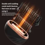 Mini Hair Straightener wireless portable flat comb with 3-speed temperature control