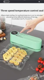 Mini Wireless Vacuum Sealing Machine automatic food packaging sealer