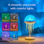 Relaxing Jellyfish Projection Night Light with Remote Control