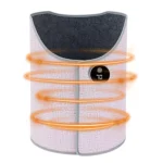 Under Desk Heater Leg Warmer with adjustable temperature and ergonomic wrap design