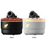 Volcanic Crack Light Cannons Humidifier with RGB night light and mist effect