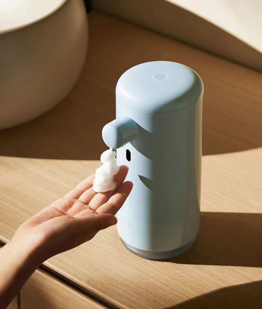 Xiaomi Mijia Automatic Foaming Soap Dispenser Cute Version IPX5 Waterproof Touchless Bathroom Hand Washer White1 Xiaomi Mijia Automatic Foaming Soap Dispenser Cute Version IPX5 Waterproof Touchless Bathroom Hand Washer White