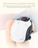 cordless knee massager with vibration therapy for joint relief