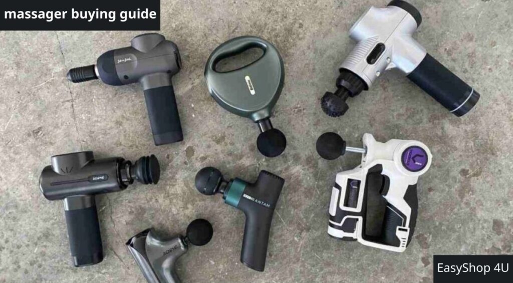 massage buying guide comparison chart