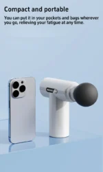 Electric Fascial Gun Deep Tissue Percussion Muscle Massager for Body Neck Back