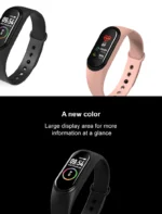 Smart Watch Wristband fitness tracker heart rate blood pressure monitor