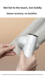 Handheld Garment Steamer portable steam iron for travel and wrinkle removal