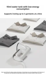 Handheld Garment Steamer portable steam iron for travel and wrinkle removal