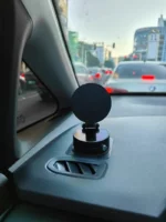 Suction Cup Phone Holder magnetic vacuum mount for car dashboard and desk